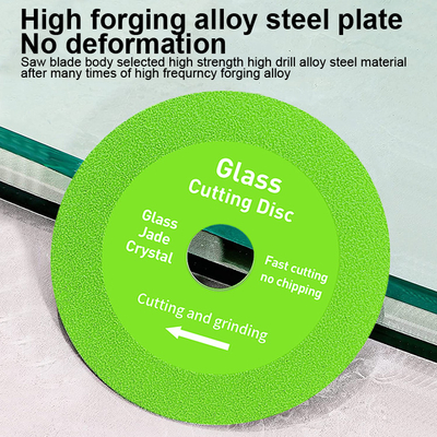 Đĩa lưỡi cắt kim cương bằng kính 4 inch 100mm siêu mỏng